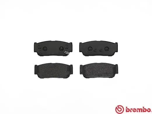 P30057 Brembo Колодки тормозные дисковые комплект