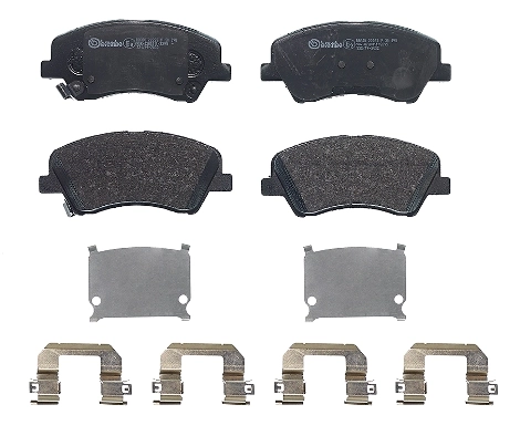 P30098 Brembo Колодки передние