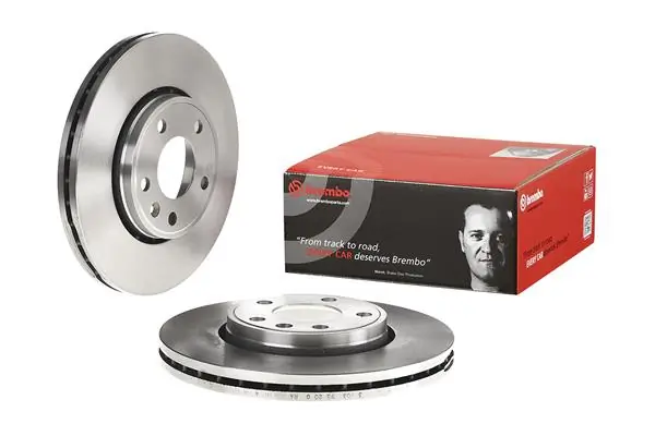 09893710 Brembo Диск тормозной передний