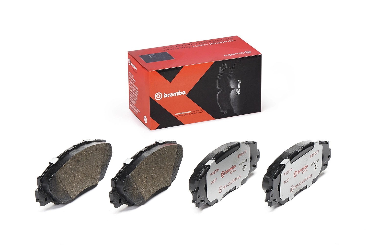 P83071X Brembo Колодки передние