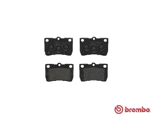 P83073 Brembo Колодки тормозные дисковые комплект