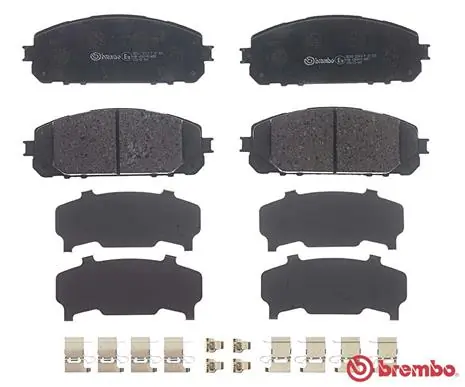 P37021 Brembo Колодки передние