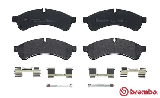 PA6030 Brembo Колодки тормозные дисковые комплект