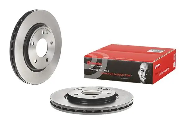 09B84311 Brembo Диск тормозной передний