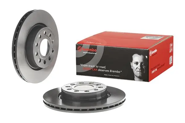 09916711 Brembo Диск тормозной передний