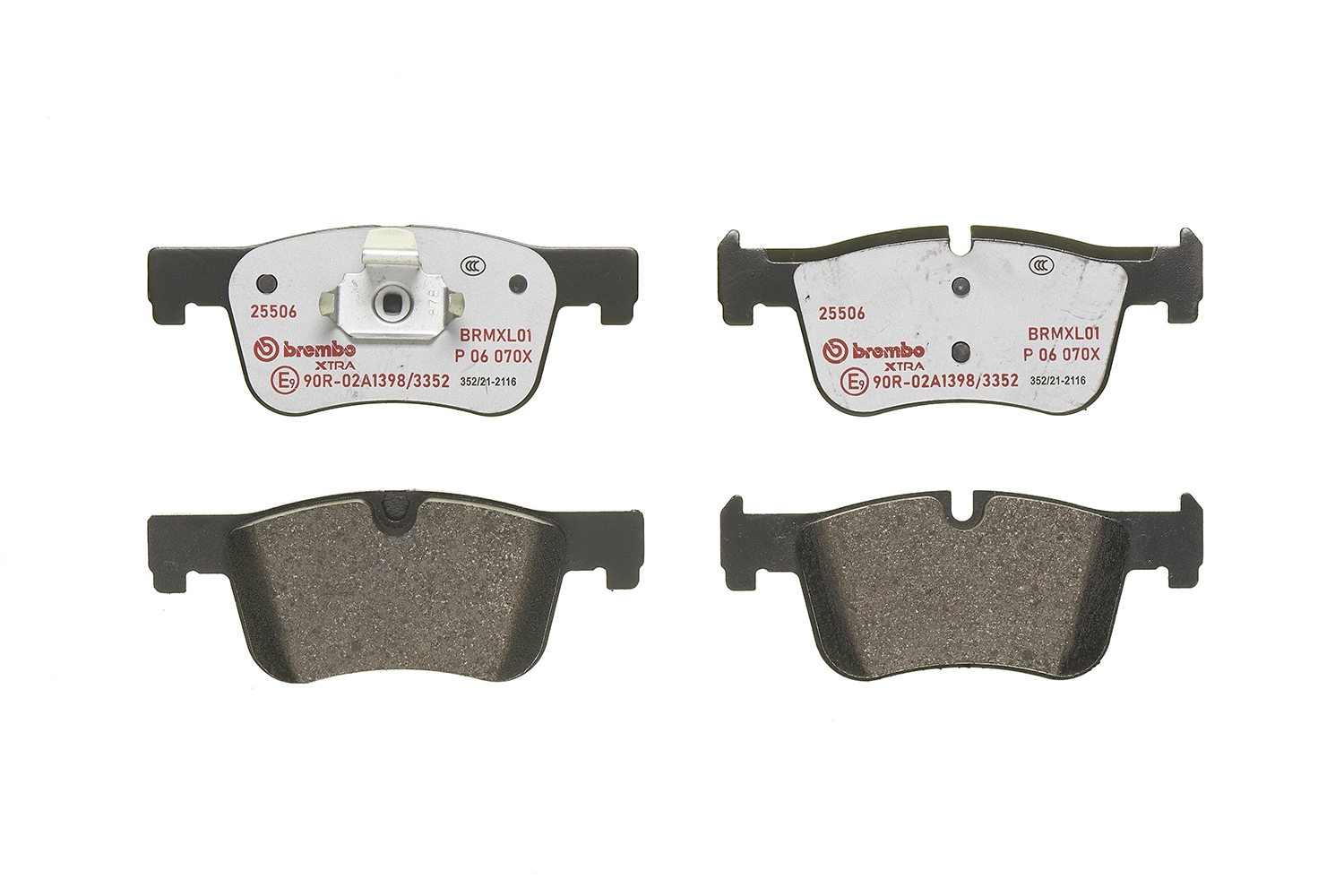 P06070X Brembo Колодки передние