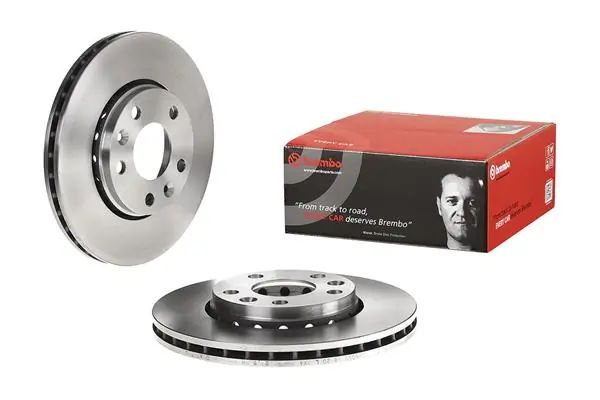 09A72714 Brembo Диск тормозной передний