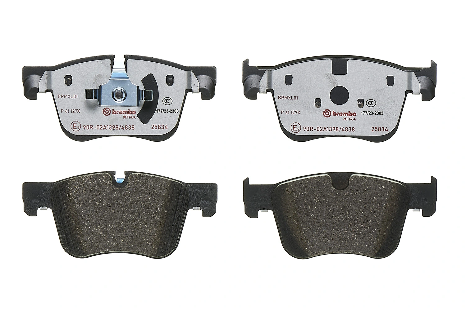 P61127X Brembo Колодки передние