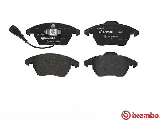 P85075 Brembo Колодки передние