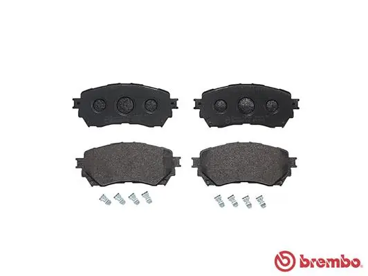 P49048 Brembo Колодки передние