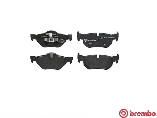 P06038 Brembo Колодки тормозные дисковые комплект