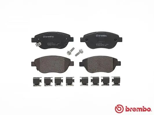 P23153 Brembo Колодки передние