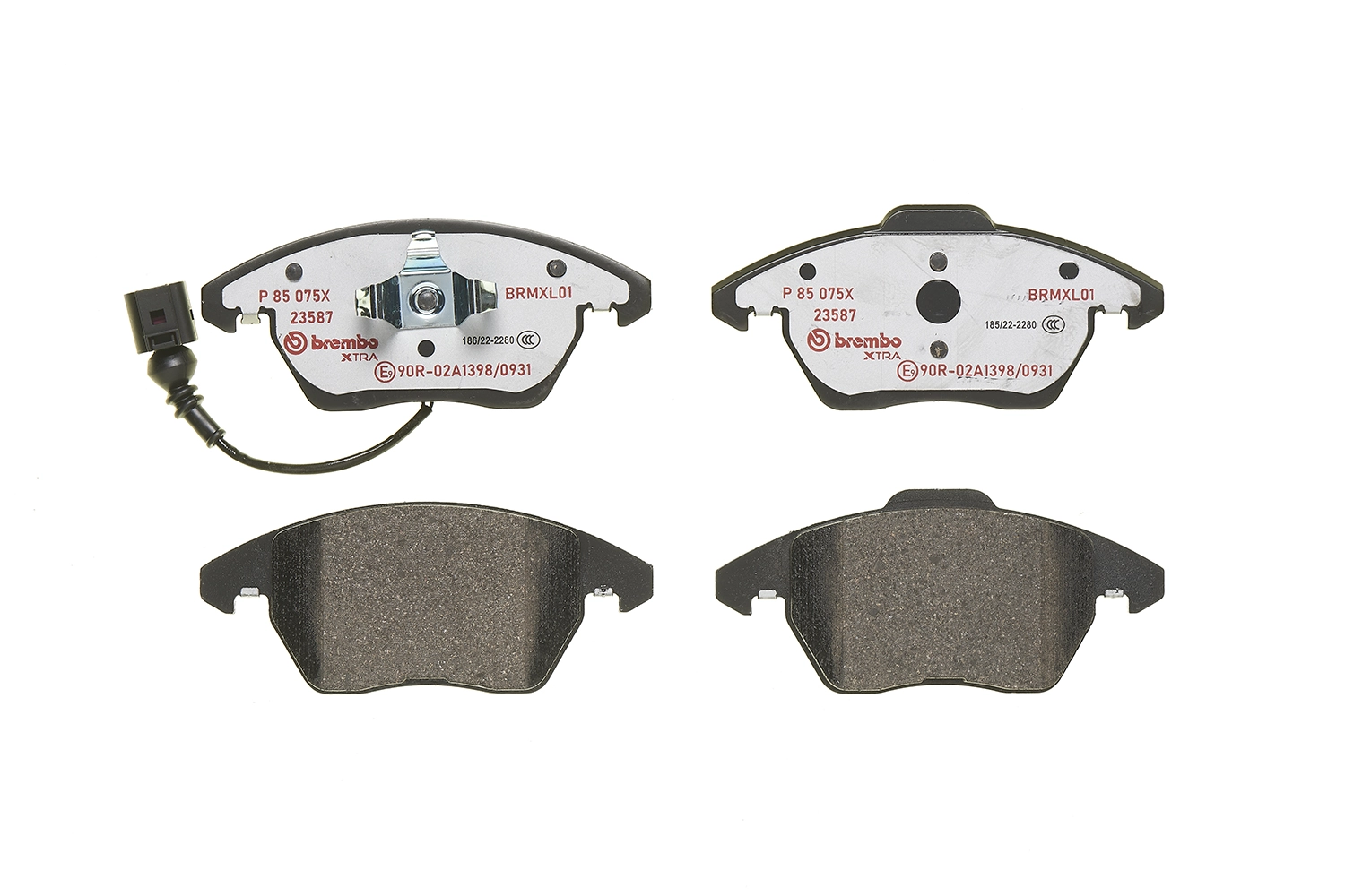 P85075X Brembo Колодки передние