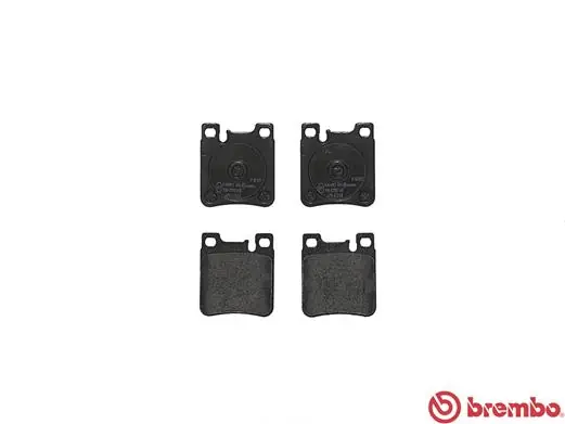 P50017 Brembo Колодки тормозные дисковые комплект