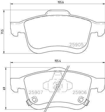 P23167 Brembo