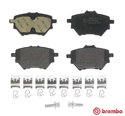 P61122 Brembo Колодки тормозные дисковые комплект