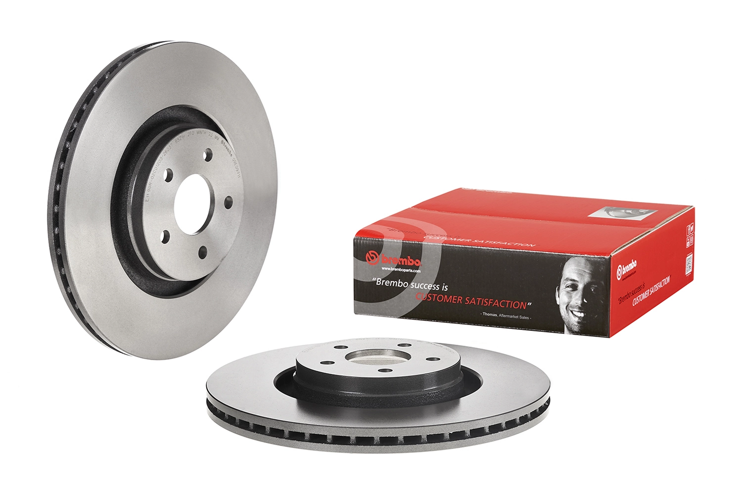 09E09711 Brembo Диск тормозной передний