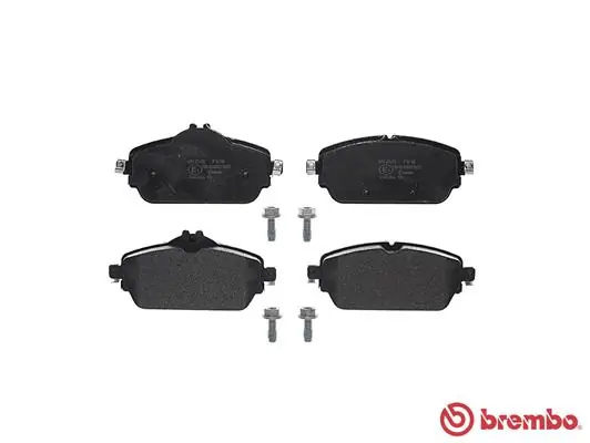 P50118 Brembo Колодки передние