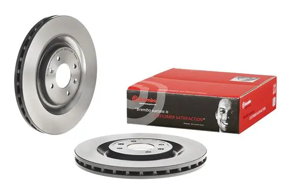 09840351 Brembo Диск тормозной передний