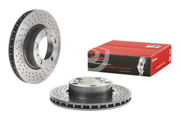 09D80511 Brembo Диск тормозной передний
