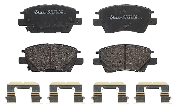 P10073 Brembo Колодки передние