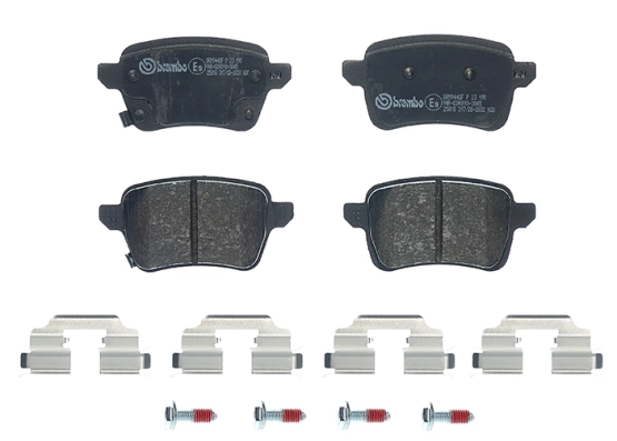 P23190 Brembo Колодки тормозные дисковые комплект