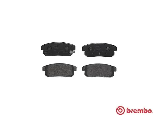 P49035 Brembo Колодки тормозные дисковые комплект
