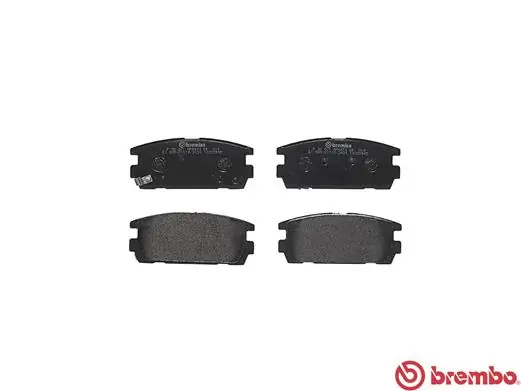 P30021 Brembo Колодки тормозные дисковые комплект