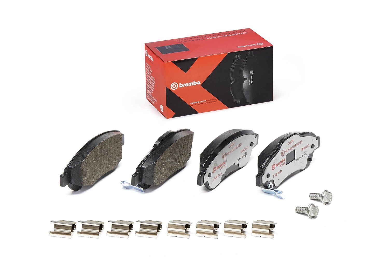 P28045X Brembo Колодки передние