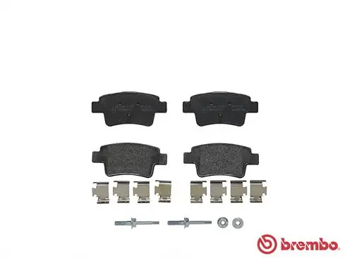 P59057 Brembo Колодки тормозные дисковые комплект