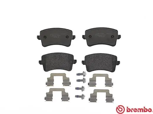 P85100 Brembo Колодки тормозные дисковые комплект
