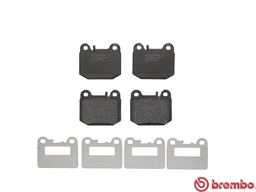 P50043 Brembo Колодки тормозные дисковые комплект