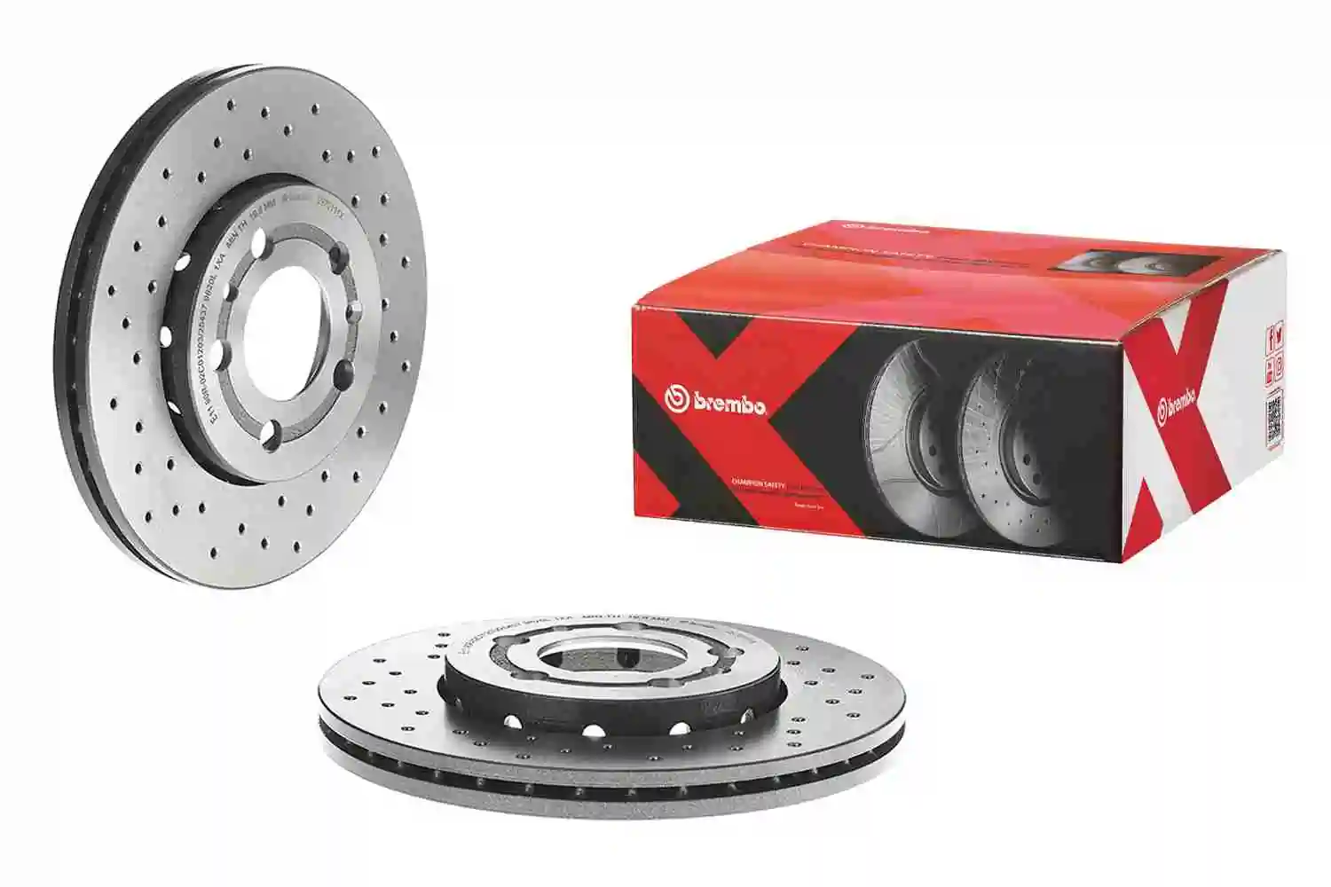 0970111X Brembo Диск тормозной передний