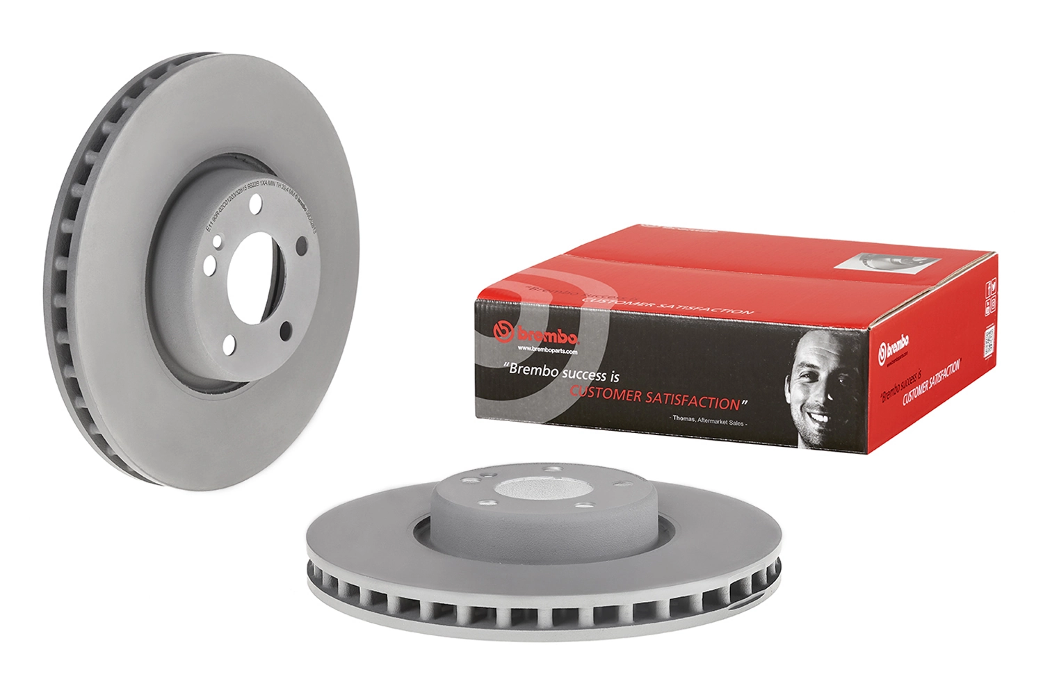 09D52813 Brembo Диск тормозной передний