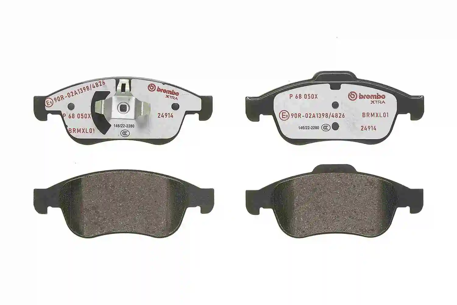 P68050X Brembo Колодки передние
