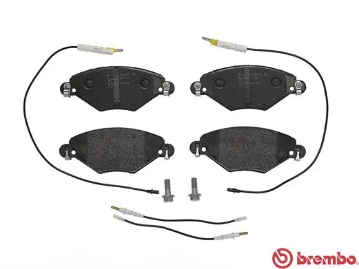 P61071 Brembo Колодки передние