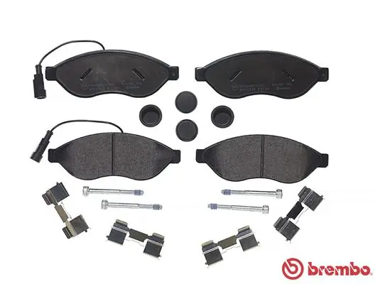 P23143 Brembo Колодки передние