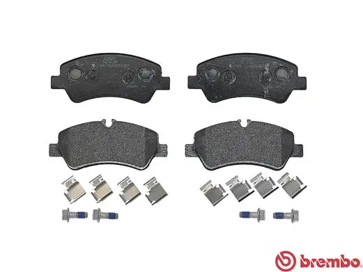 P24160 Brembo Колодки тормозные дисковые комплект