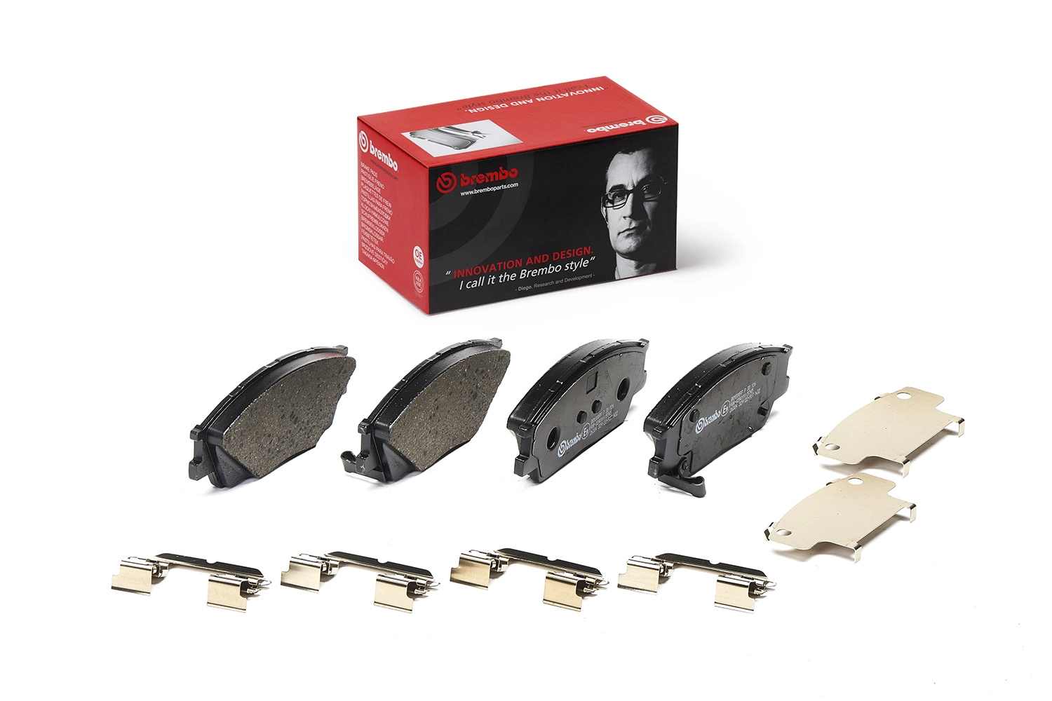 P30126 Brembo Колодки передние