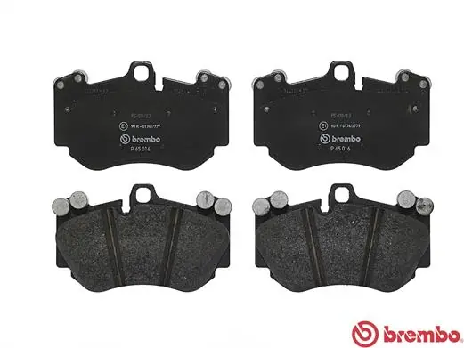 P65016 Brembo Колодки передние
