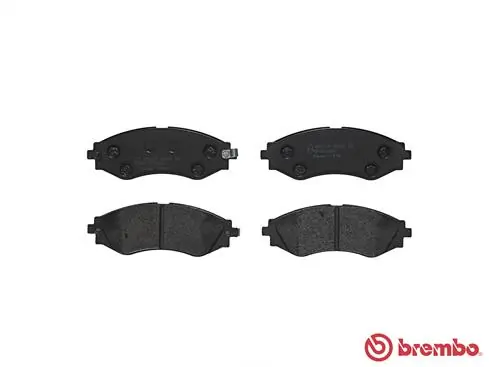 P10006 Brembo Колодки передние
