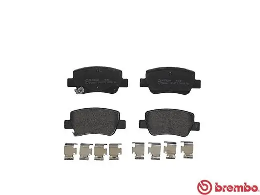 P83112 Brembo Колодки тормозные дисковые комплект