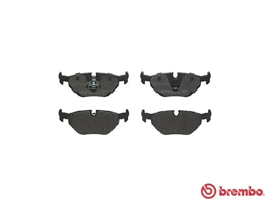 P06011 Brembo Колодки тормозные дисковые комплект