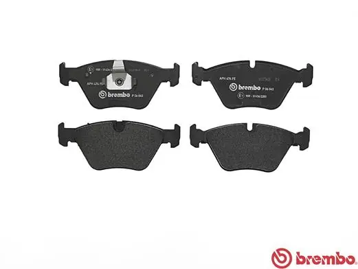 P06043 Brembo Колодки передние