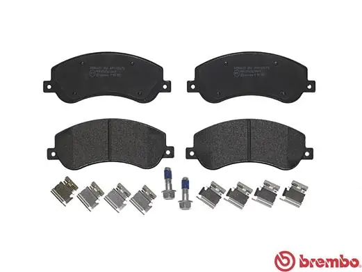 P85115 Brembo Колодки передние