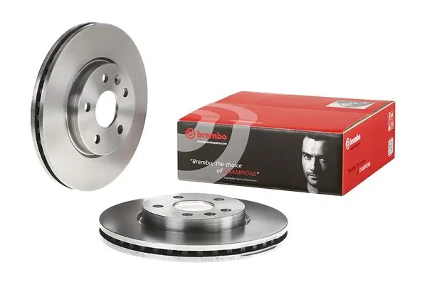 09B35510 Brembo Диск тормозной передний
