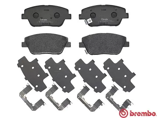 P30066 Brembo Колодки передние