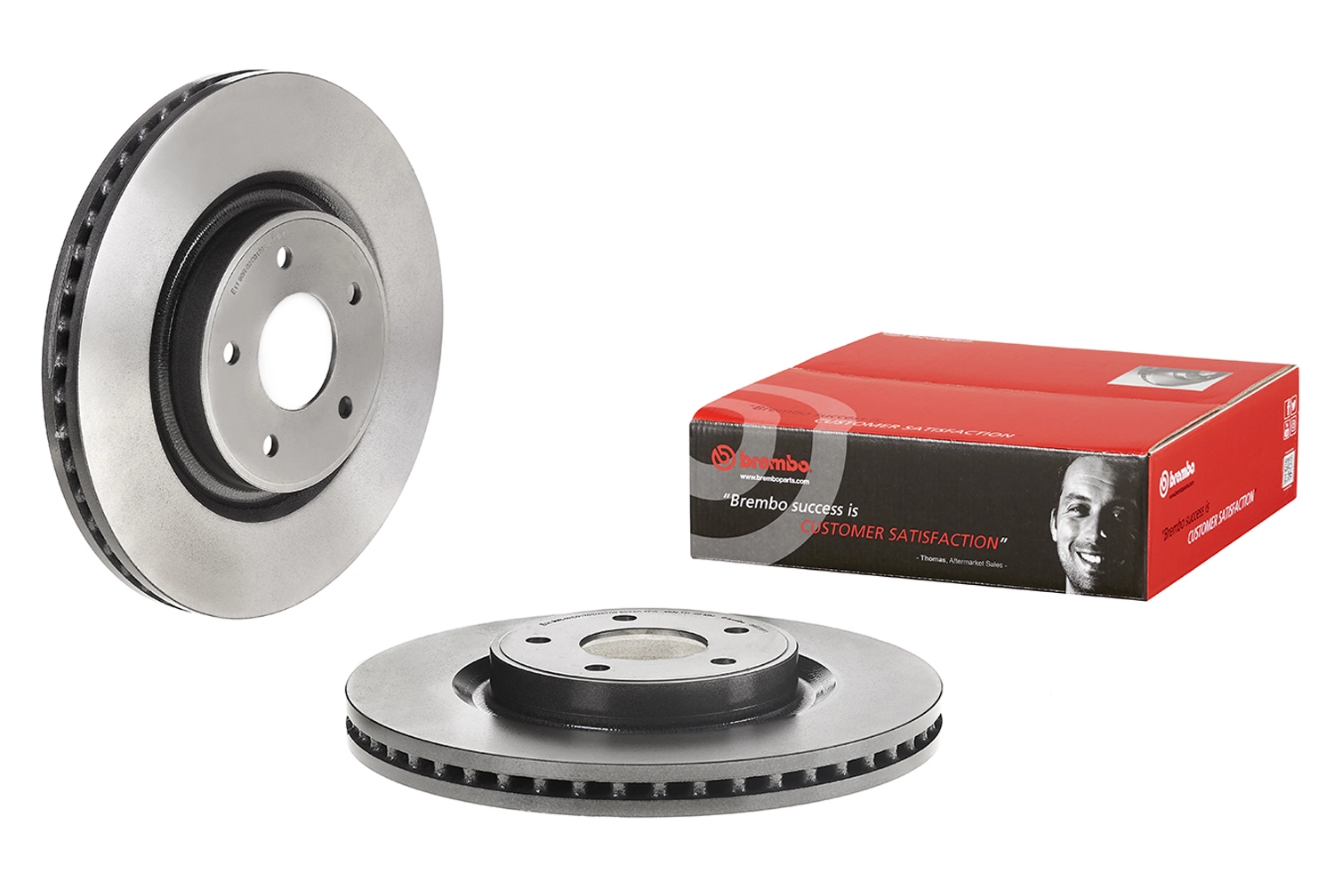 09E23511 Brembo Диск тормозной передний