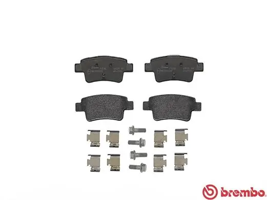 P23104 Brembo Колодки тормозные дисковые комплект
