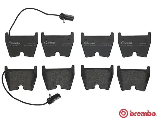 P85078 Brembo Колодки передние